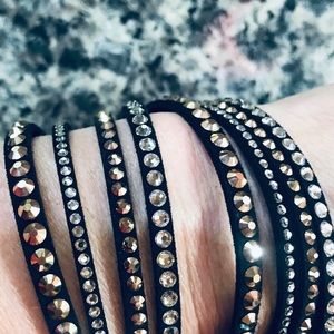 Swarovski Crystal wrap bracelet new in box